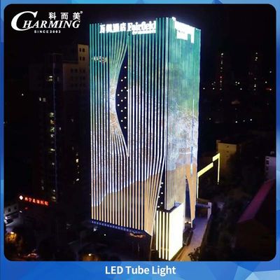 RGB U38 Tube Light 1000/500*38*58MM Pass 3C και CE Certification για εξωτερικά κτίρια Εύκολη συντήρηση