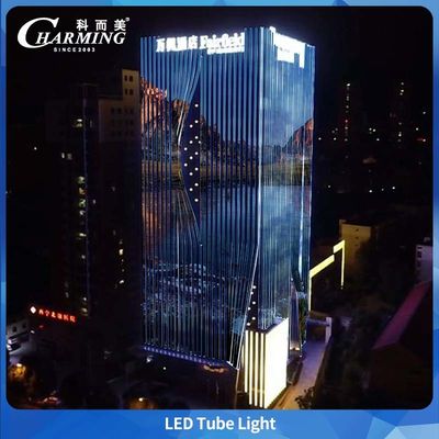 PC Cover SMD5050 IP65 Led Tube Light για εξωτερική διαφήμιση τεράστιων κτιρίων