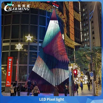 Φωτιστικά Pixel LED SMD3535 50C IP66 Αδιάβροχα Έλεγχος SPI Για Εξωτερικούς Τοίχους Φωτισμός Σκηνής Πάρκου