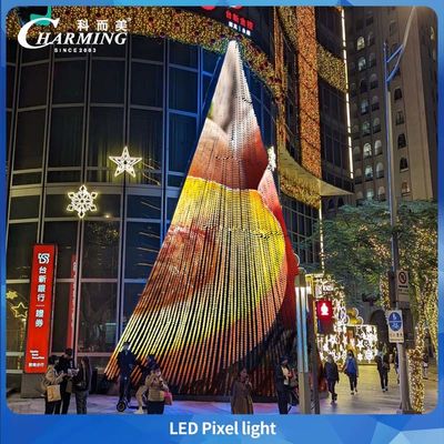 Μαγευτικό 2025 Νέο προϊόν καινοτομίας Led Pixel Light 40D 40*27.3MM Υλικό PC IP66 Διακόσμηση τουριστικών αξιοθέατων