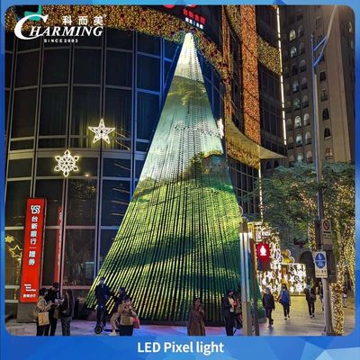 2025 Δημοφιλές προϊόν Pixel Light SMD3535 με κέλυφος PC + διαφανές κέλυφος επιφάνειας για κτίρια όπως φωτισμός χριστουγεννιάτικου δέντρου