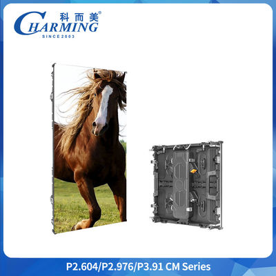 P3.91 Εξωτερική Οθόνη Ενοικίασης LED Διαφήμισης IP65 7680Hz 500x1000mm/500*500mm
