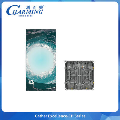 CH-Pro Series Indoor P2.604 Fine Pitch Ευέλικτο ντουλάπι LED ευρείας γωνίας 140 μοιρών για πολυτελές λιανικό εμπόριο